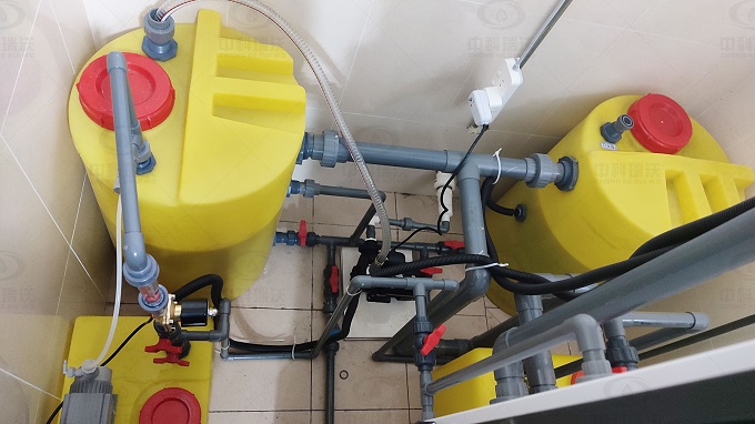 北京市昌平区创新谷国信园量维生物公司好色丝瓜先生污水处理设备ZKSYS-T02案例